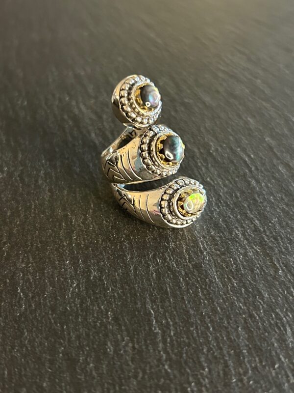 Bague J941 Nacre Grise – Image 4