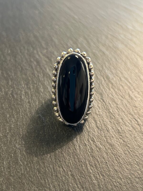 BAGUE J885 ONYX - ASTREE