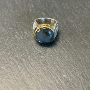 BAGUE J962 LABRADORITE - ASTREE