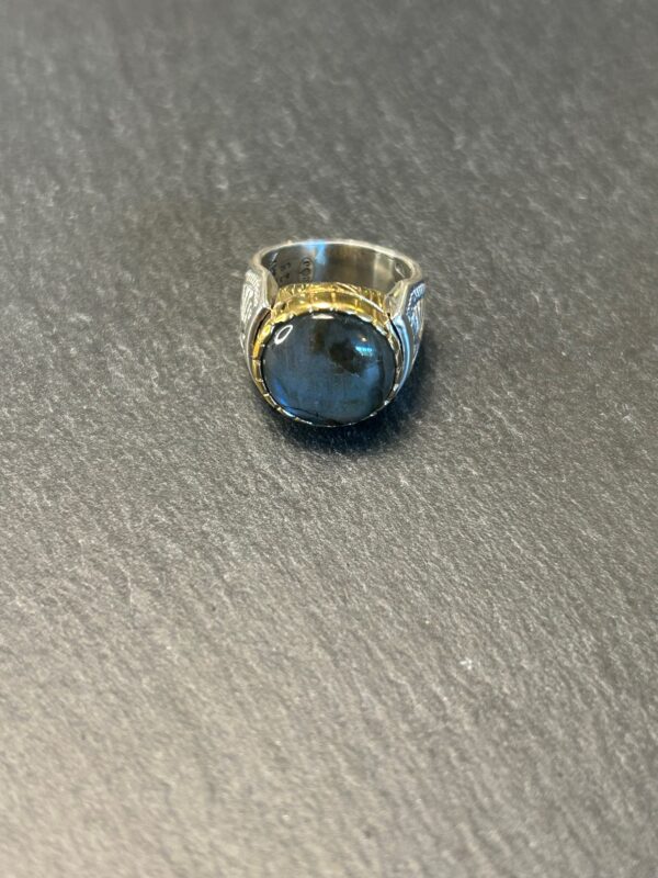 BAGUE J962 LABRADORITE - ASTREE
