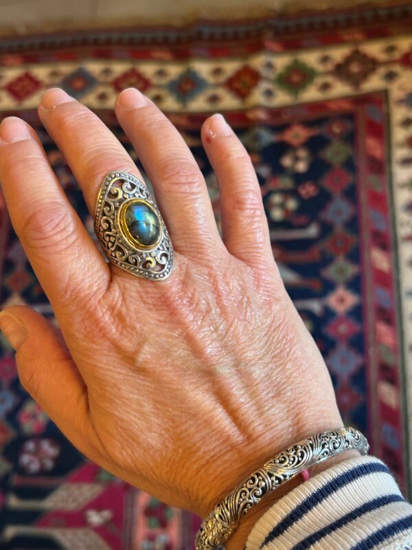 Bague J952 Labradorite – Image 3
