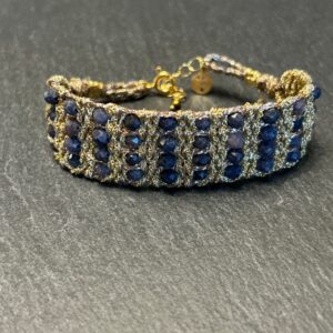 BRACELET MADRAS XL SAPHIR - ASTREE