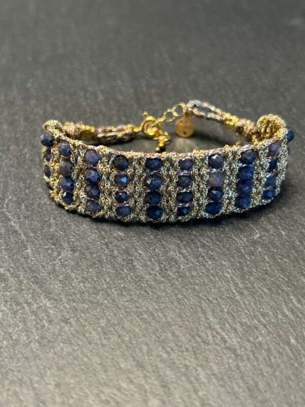 BRACELET MADRAS XL SAPHIR - ASTREE