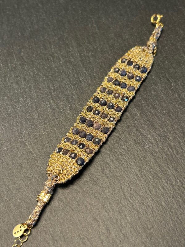 Bracelet MADRAS XL Saphir – Image 4