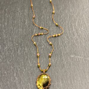 COLLIER TIBETAN BIO LEMON - ASTREE