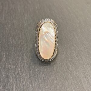 BAGUE J 974 NACRE - ASTREE