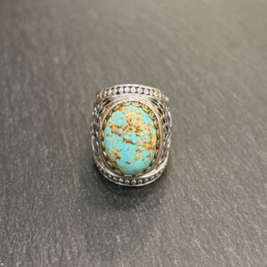 BAGUE J980 TURQUOISE - ASTREE