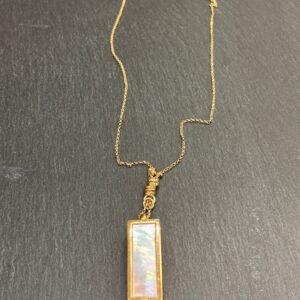 COLLIER CAGE NACRE - ASTREE