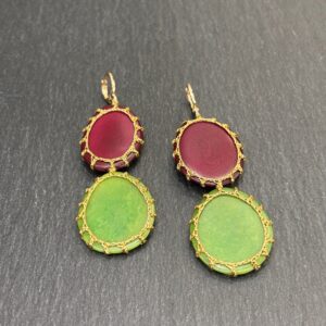 BOUCLES D'OREILLES CARTAGENA VIOLET - ASTREE