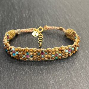 BRACELET JAIPUR FLEURS D'UNAKITE - ASTREE