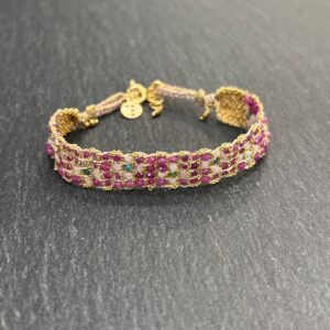 BRACELET JAIPUR FRAMBOISE - ASTREE