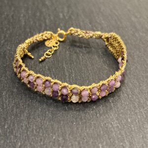 BRACELET RAVI LEPIDOLITE - ASTREE