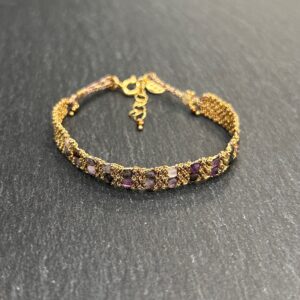 BRACELET SUN LEPIDOLITE - ASTREE