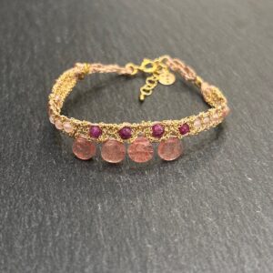 BRACELET CANDY DROP FRAISE - ASTREE
