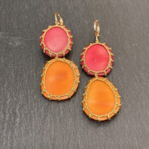 BOUCLES D'OREILLES CARTAGENA FLAMME - ASTREE