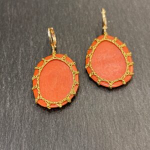 BOUCLES D'OREILLES CARTAGENA FEU - ASTREE