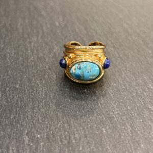 BAGUE SIMONE TURQUOISE - ASTREE