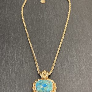 COLLIER AMARANTE TURQUOISE - ASTREE