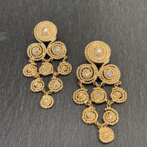 BOUCLES D'OREILLES MISTRAL BLANCHE - ASTREE