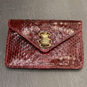 PORTEFEUILLE ALEX BURGUNDY - ASTREE