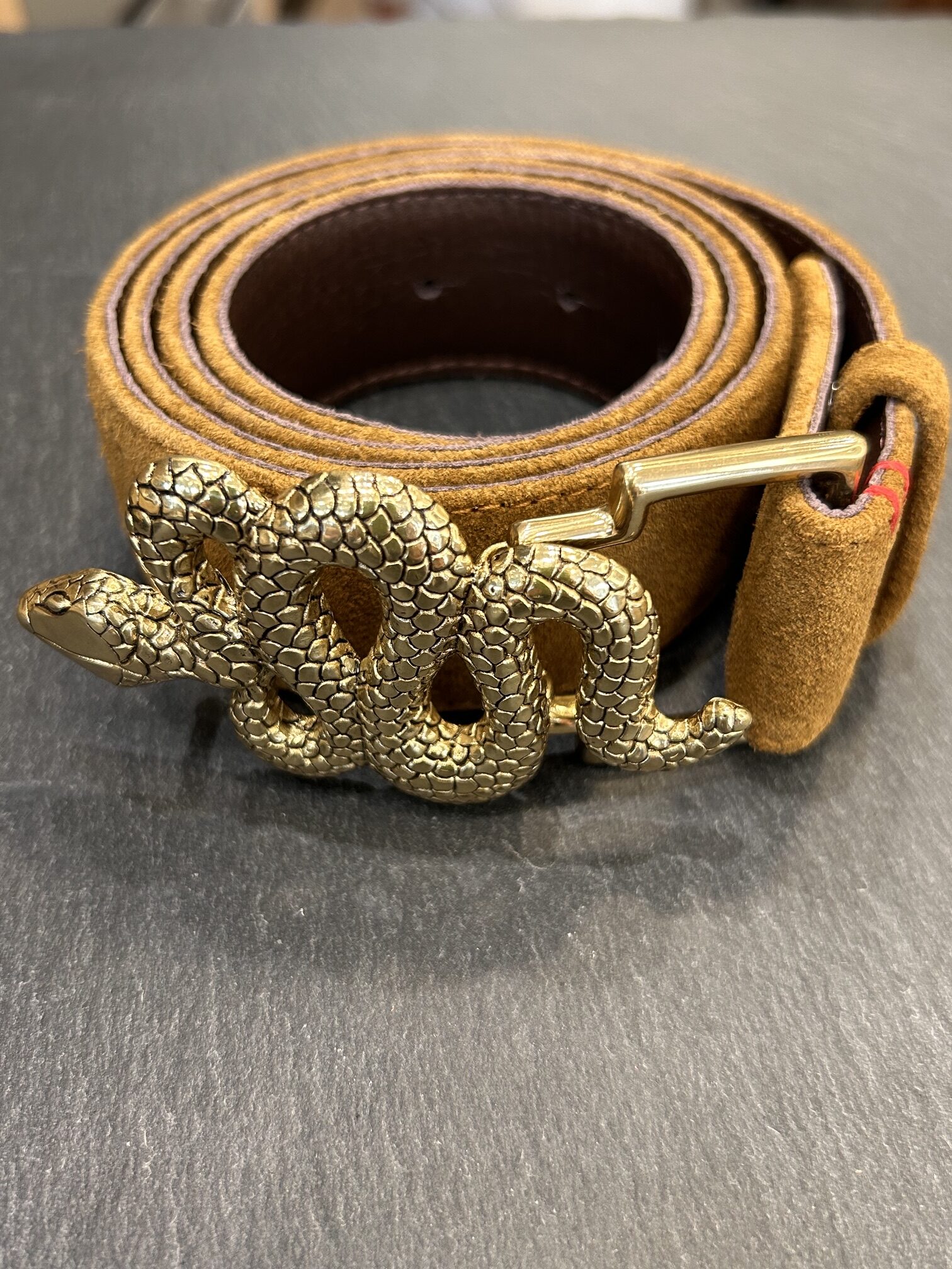 Ceinture Veau Tabac – Image 2