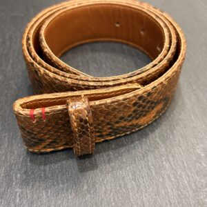 CEINTURE PYTHON MOKA - ASTREE