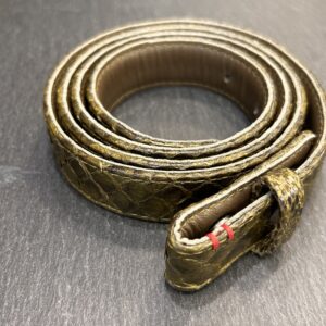 BABY CEINTURE PHYTHON KAKI - ASTREE