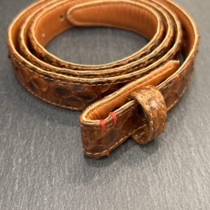 BABY CEINTURE PYTHON MOKA - ASTREE