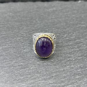 BAGUE J990 AMETHYSTE - ASTREE