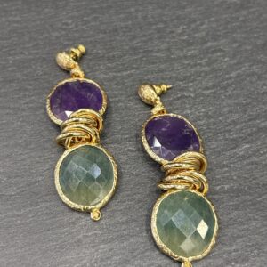 BOUCLES D'OREILLES SILENA FORET - ASTREE