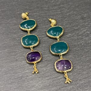 BOUCLES D'OREILLES SILENE FORET - ASTREE