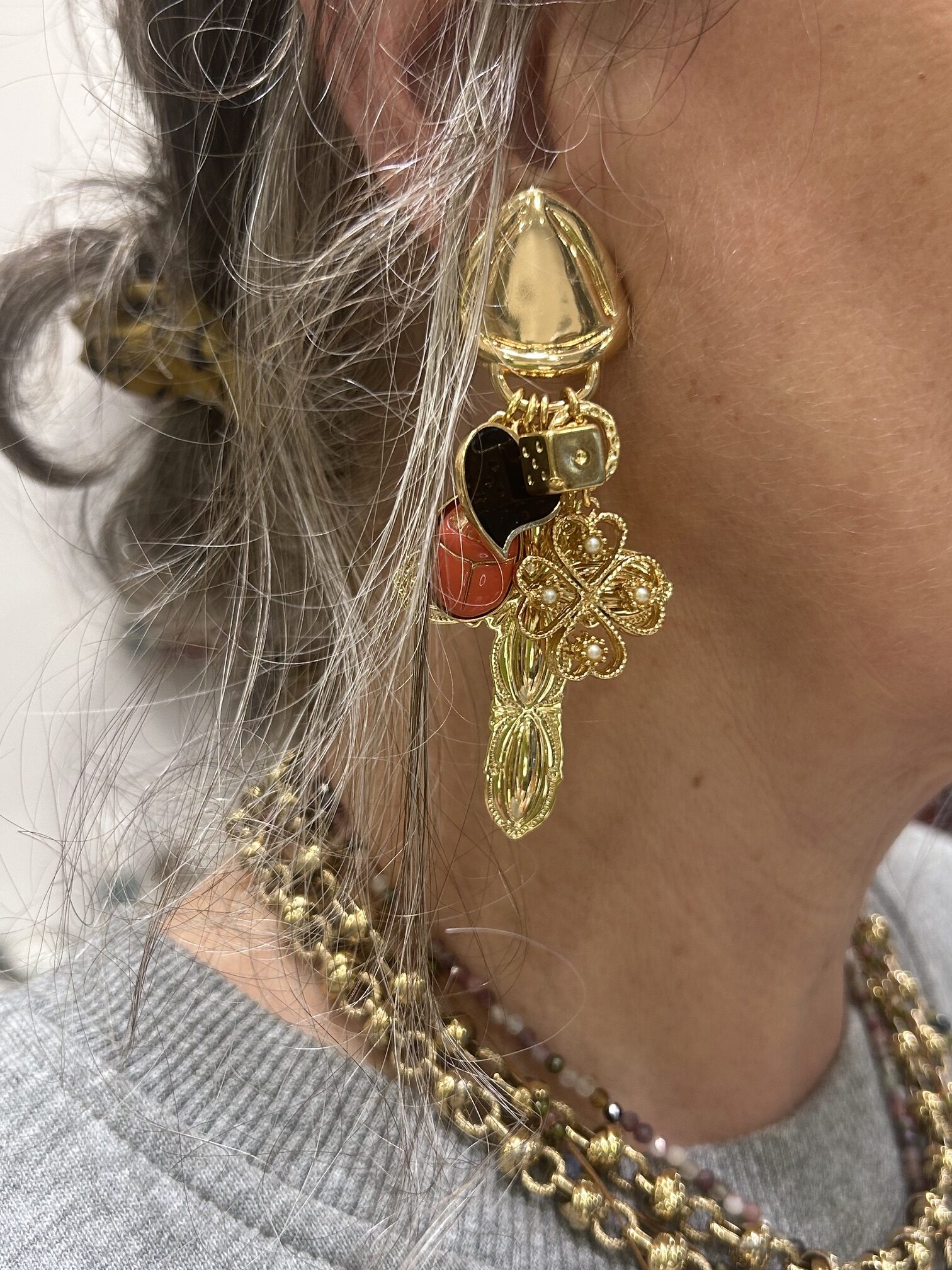 Boucles d'oreilles SUERTE - GAS BIJOUX – Image 3
