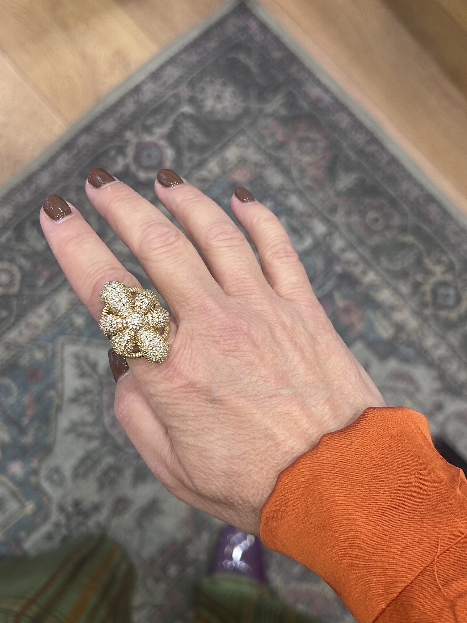 Bague AGAPA Dorée - GAS BIJOUX – Image 3