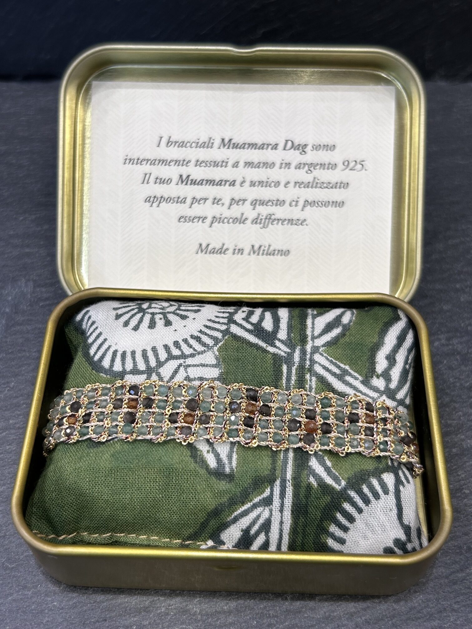 BRACELET JAIPUR AVENTURINE - ASTREE