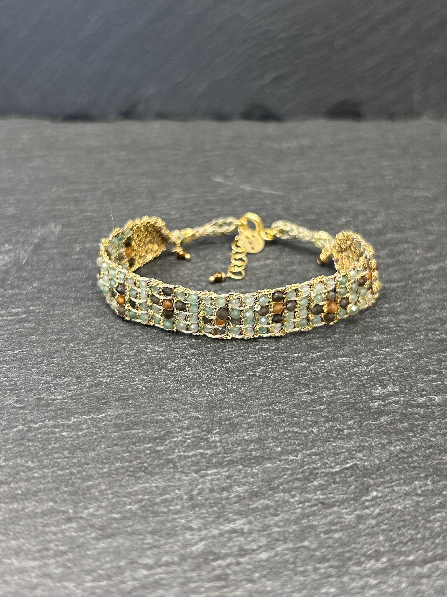 Bracelet JAIPUR Aventurine - DAG GIOIELLI – Image 2