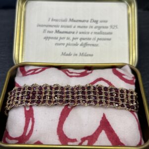 BRACELET JAIPUR GRENAT - ASTREE